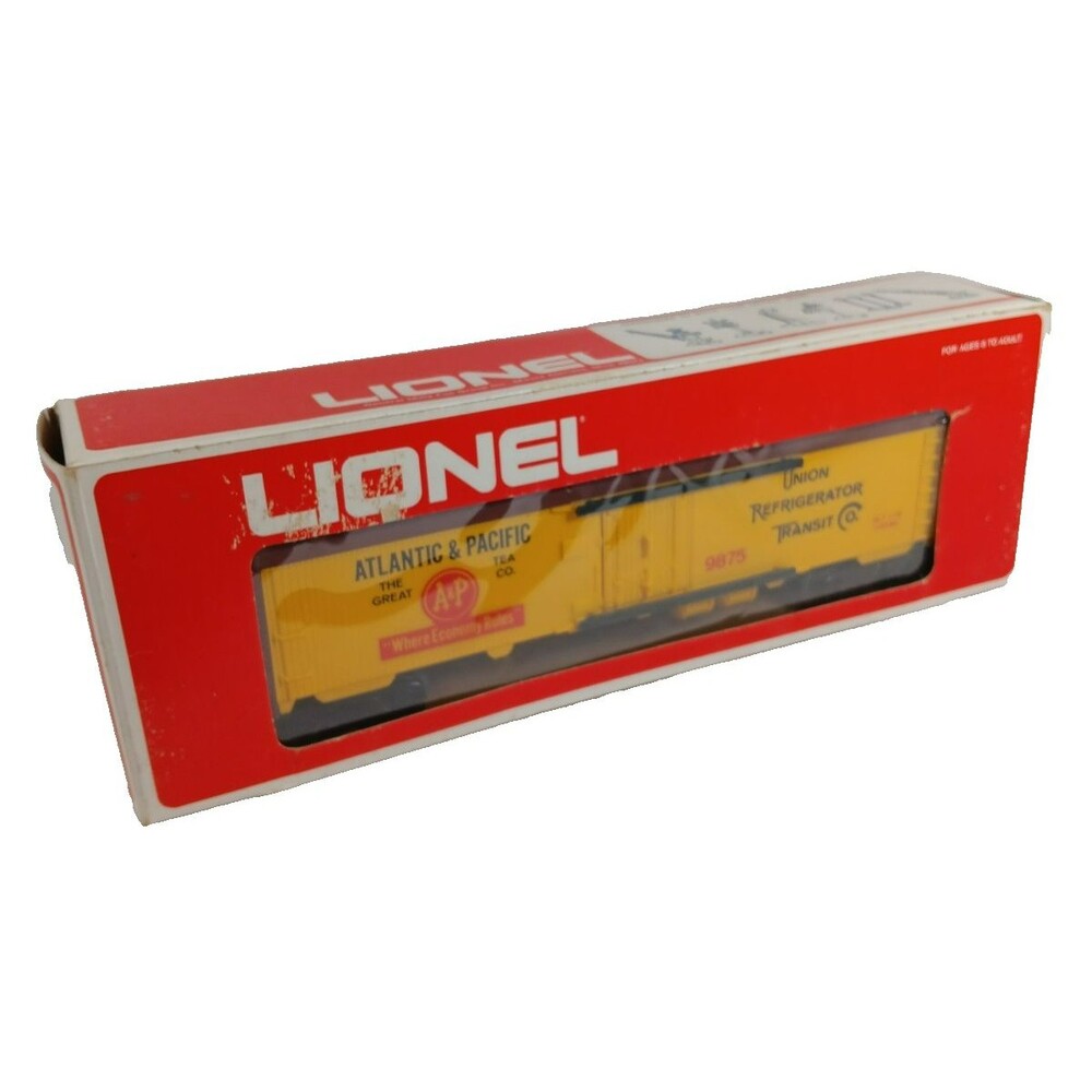 Vintage 1978 Lionel 6-9875 A&P Tea Co Billboard Reefer Car O Gauge Original Box